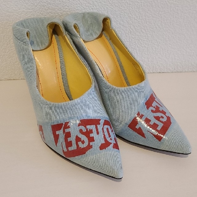 DIESEL デニムヒール | フリマアプリ ラクマ