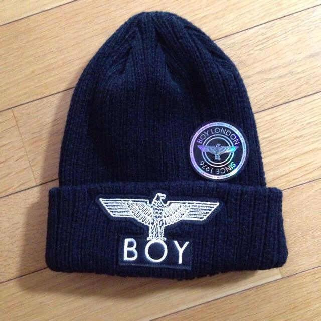 Boy London(ボーイロンドン)のBOY ニットキャップ レディースの帽子(ニット帽/ビーニー)の商品写真