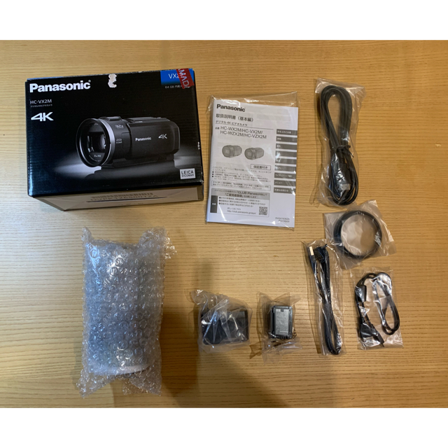 Panasonic - パナソニック 4K ビデオカメラ VX2M 64GB 光学24倍ズーム ...