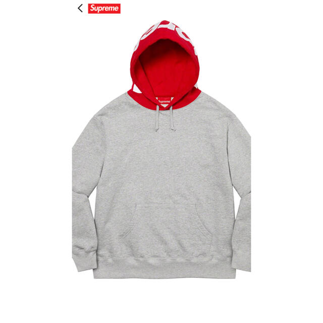 Contrast Hooded Sweatshirt  Supreme