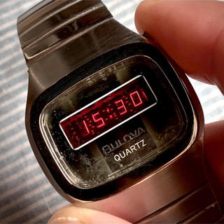 ブローバ(Bulova)のVintage BULOVA Computron LED Quartz 腕時計(腕時計(デジタル))