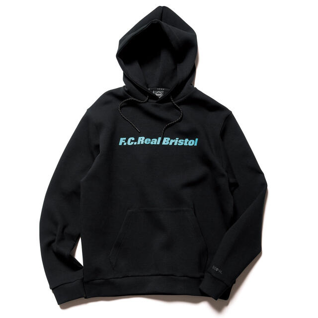 新品FCRB AUTHENTIC LOGO TECH KNIT HOODIE-