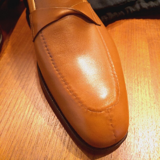 新品同様　ガジアーノ&ガーリング　8E　アンティーブス　KN14　シューツリー付 メンズの靴/シューズ(ドレス/ビジネス)の商品写真