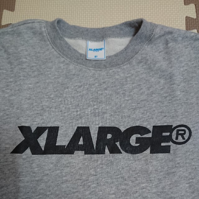 XLARGE(エクストララージ)のスウェット☆8T140cm キッズ/ベビー/マタニティのキッズ服男の子用(90cm~)(Tシャツ/カットソー)の商品写真