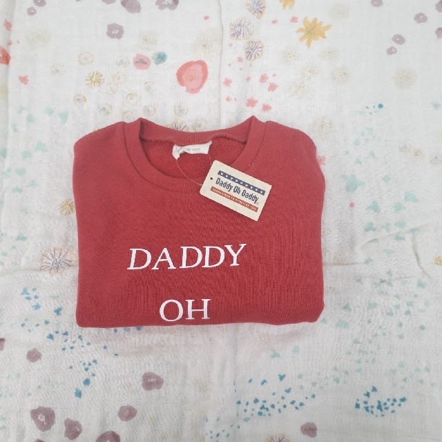 daddy oh daddy(ダディオーダディー)の新品　daddy oh daddy トレーナー キッズ/ベビー/マタニティのキッズ服女の子用(90cm~)(Tシャツ/カットソー)の商品写真