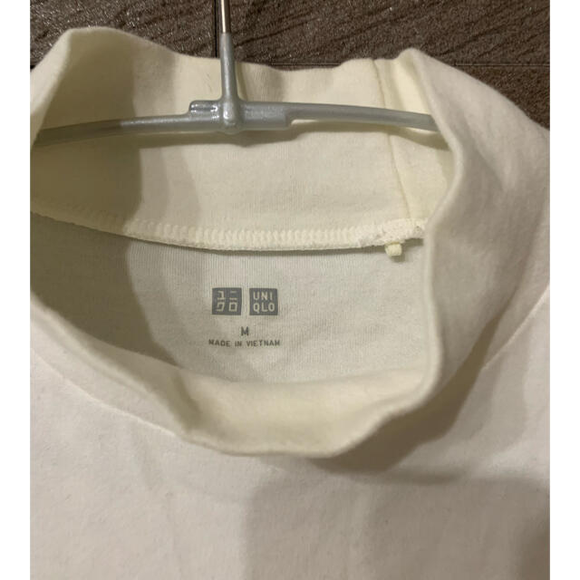 UNIQLO(ユニクロ)のハイネック　Tシャツ メンズのトップス(Tシャツ/カットソー(七分/長袖))の商品写真