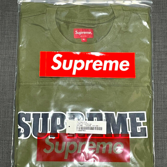 Supreme(シュプリーム)のXL オリーブ Supreme Plaid Sleeve L/S Top 新品 メンズのトップス(Tシャツ/カットソー(七分/長袖))の商品写真