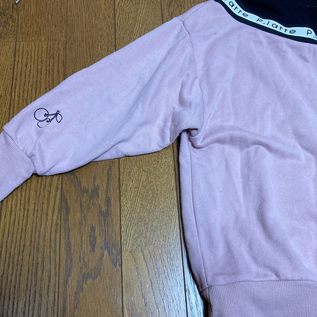 PINK-latte(ピンクラテ)のpinklatte スウェット③おたまご様専用 キッズ/ベビー/マタニティのキッズ服女の子用(90cm~)(Tシャツ/カットソー)の商品写真