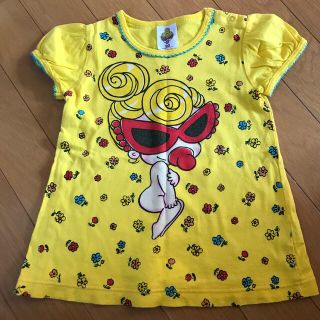 ヒステリックミニ(HYSTERIC MINI)の【☺︎様専用】ヒスミニTシャツ＊９０＊花畑ミニちゃん(Tシャツ/カットソー)