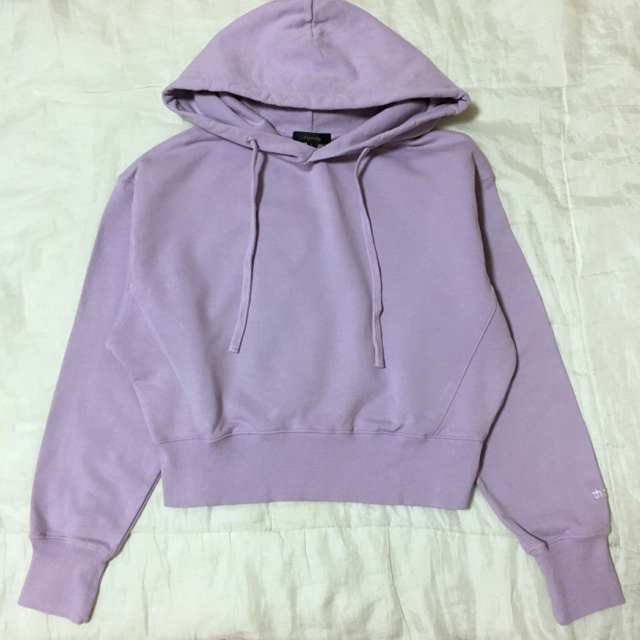 rienda Message SLV フードスウェットTOP パーカー