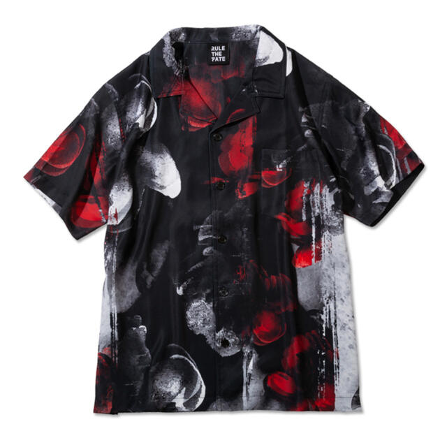 ミュージシャン RULE THE FATE Flower graphic shirt setup