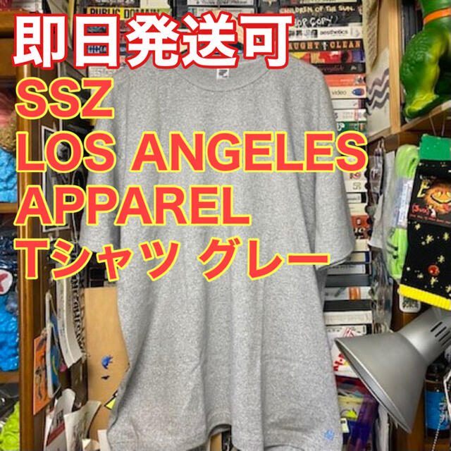 BEAMS(ビームス)のSSZ AH.H LOS ANGELES APPAREL グレー メンズのトップス(Tシャツ/カットソー(半袖/袖なし))の商品写真