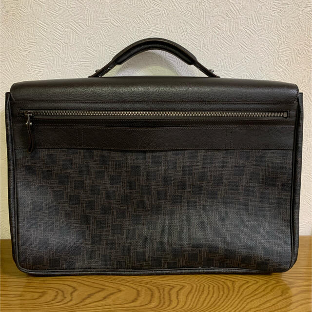 dunhill】ダンヒルビジネスバッグ レザー ブラウン D8 新品未使用