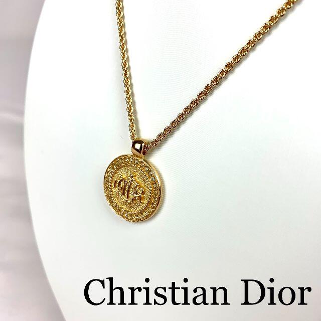 Christian Dior   VINTAGE　ロゴコイン　ネックレス