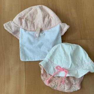 プティマイン 花柄 子供 帽子の通販 97点 | petit mainのキッズ/ベビー