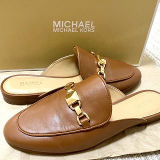 マイケルコース(Michael Kors)の日本未発売　Michael Kors(マイケルコース) ブラウン　ローファー(ローファー/革靴)