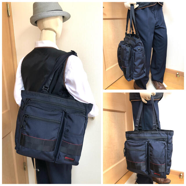 BRIEFING(ブリーフィング)の【新色】BRIEFING BS TOTE TALL DEEPSEA トートバッグ メンズのバッグ(トートバッグ)の商品写真