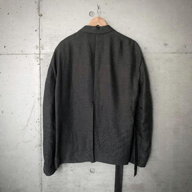 Y.O.N - DOUBLE BREASTED WRAP JACKET 2