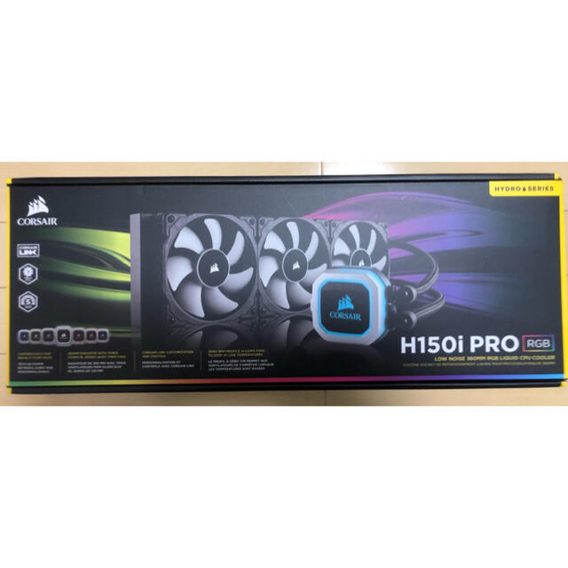 Corsair H150i PRO RGB 美品cpuクーラー