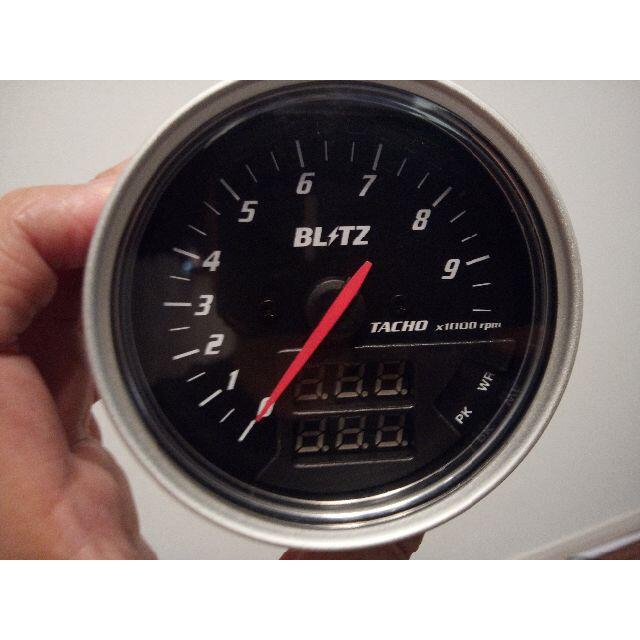 BLITZ ブリッツ FLD タコメーター 回転計 (IGN接続タイプ) 自動車/バイクの自動車(汎用パーツ)の商品写真