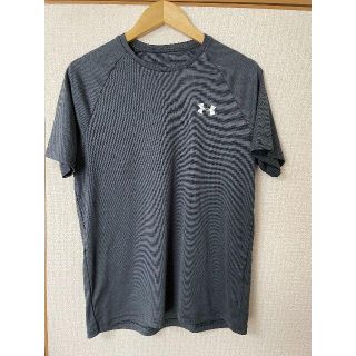 アンダーアーマー(UNDER ARMOUR)のアンダーアーマー heatgear 半袖 M グレー(Tシャツ/カットソー(半袖/袖なし))