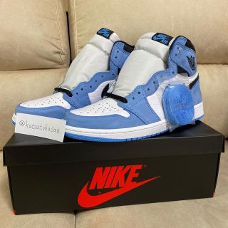 ナイキ(NIKE)のNIKE AIR JORDAN 1 university blue 28cm(スニーカー)