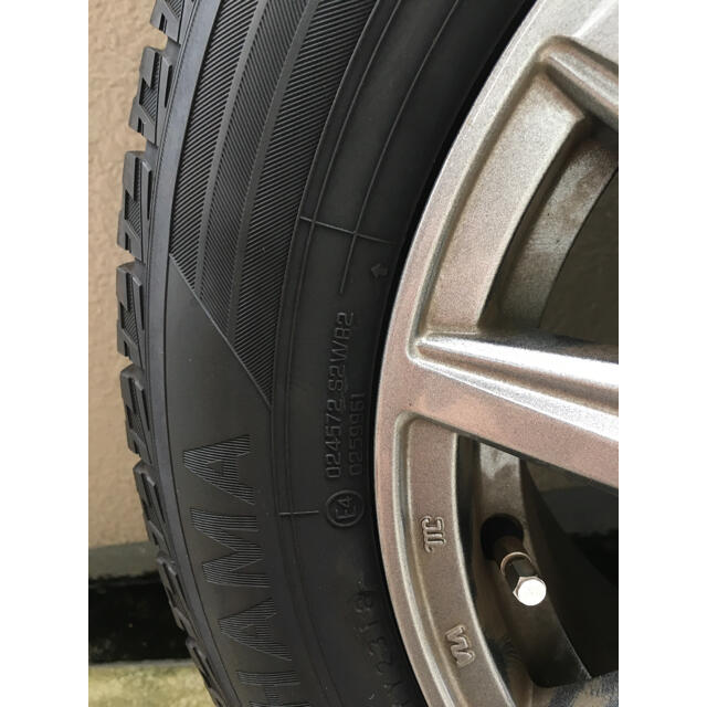 ヨコハマ スタッドレスタイヤ ホイールセット 195/65R15 プリウス等 3