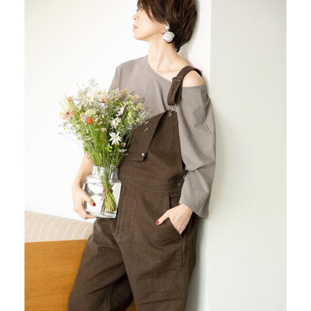 本体麻55%綿45%価格outersunset  cotton linen overall