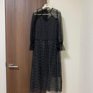 【美品】FURFURのシースルーワンピース