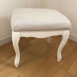 ローラアシュレイ(LAURA ASHLEY)のローラアシュレイ　座椅子　ドレッサーチェア(座椅子)