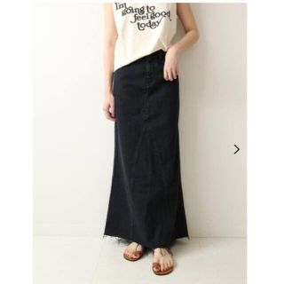 プラージュ(Plage)のHealthy denim/ヘルシーデニム】LONG SLIT スカート 34(ロングスカート)