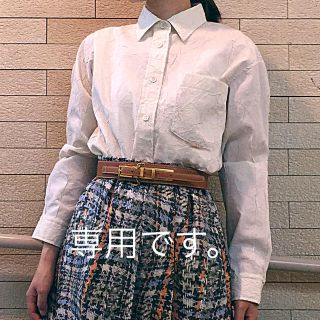 イッセイミヤケ(ISSEY MIYAKE)のおハナちゃん様専用☆イッセイミヤケ シワ加工シャツ(シャツ/ブラウス(長袖/七分))