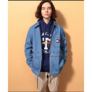 トミーヒルフィガー(TOMMY HILFIGER)のTOMMY JEANS デニムジャケット(Gジャン/デニムジャケット)