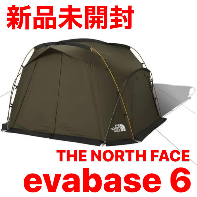 テント/タープ新品ノースフェイス エバベース6 evabase6 THE NORTH FACE