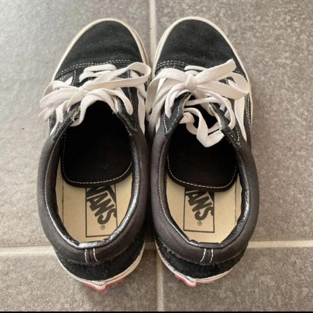 VANS ヴァンズ　スニーカー ブラック×ホワイト 23.5cm