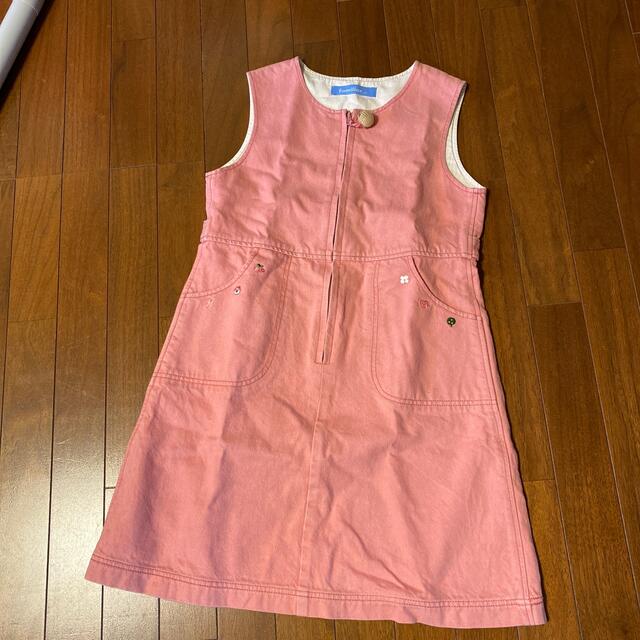 familiar(ファミリア)のファミリア  ジャンパースカート 120 キッズ/ベビー/マタニティのキッズ服女の子用(90cm~)(ワンピース)の商品写真