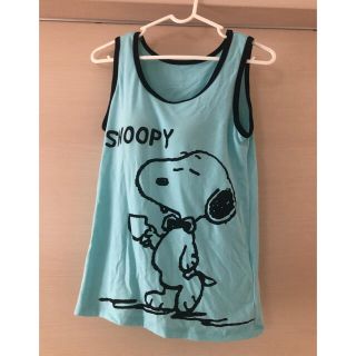 スヌーピー(SNOOPY)のスヌーピーカップ付きタンクトップ(タンクトップ)