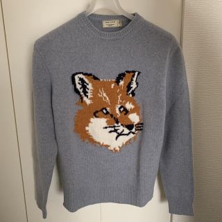 メゾンキツネ(MAISON KITSUNE')のMAISON KITSUNE FOX HEAD PULLOVER(ニット/セーター)