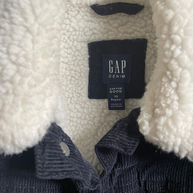 GAP Kids(ギャップキッズ)のGAP kids ボアコーデュロイジャケット 4-5Y キッズ/ベビー/マタニティのキッズ服女の子用(90cm~)(ジャケット/上着)の商品写真