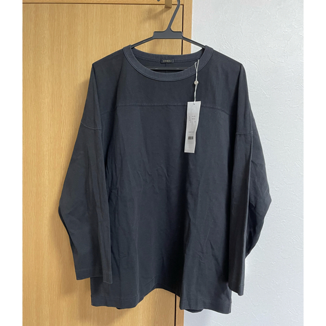 COMOLI 21ss フットボールTシャツ 3 コモリ