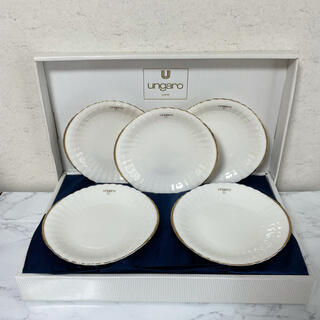 ユーバイウンガロ(U by ungaro)のungaro ケーキ皿　5枚セット(食器)