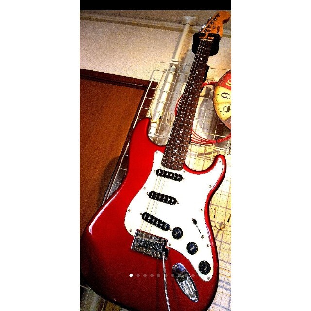 Fender(フェンダー)の音が抜群‼️ ストラト 高級モディファイ メタリックレッド 送料込み 楽器のギター(エレキギター)の商品写真
