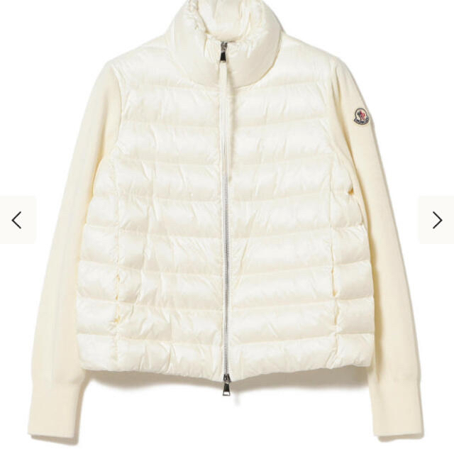 MONCLER - モンクレール　ダウン　コンビ　カーディガン　ハイブリッド　パッド入り　ハイネック