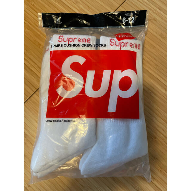 Supreme(シュプリーム)のsupreme / Hanes®️ Crew Socks (4Pack) メンズのレッグウェア(ソックス)の商品写真