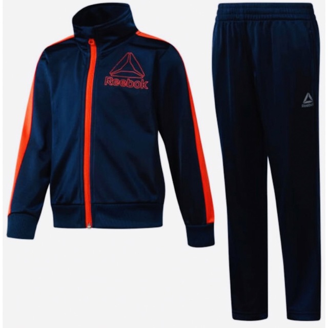 Reebok(リーボック)の極美品⭐️Reebok Workout Ready ジャージ上下セット  120 キッズ/ベビー/マタニティのキッズ服男の子用(90cm~)(ジャケット/上着)の商品写真