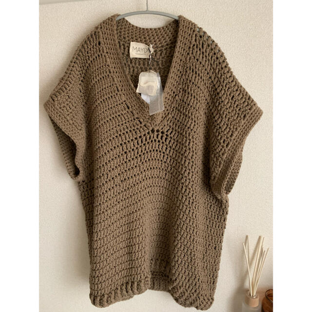 takamamaさん着 MAYDI ハンドニット ベスト F ハンドメイド 購入店舗