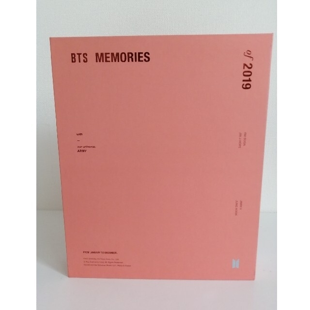 ＢＴＳ　ＭＥＭＯＲＩＥＳ　ＯＦ　２０１９（ＵＮＩＶＥＲＳＡＬ＆ＦＣ限定版）エンタメ/ホビー