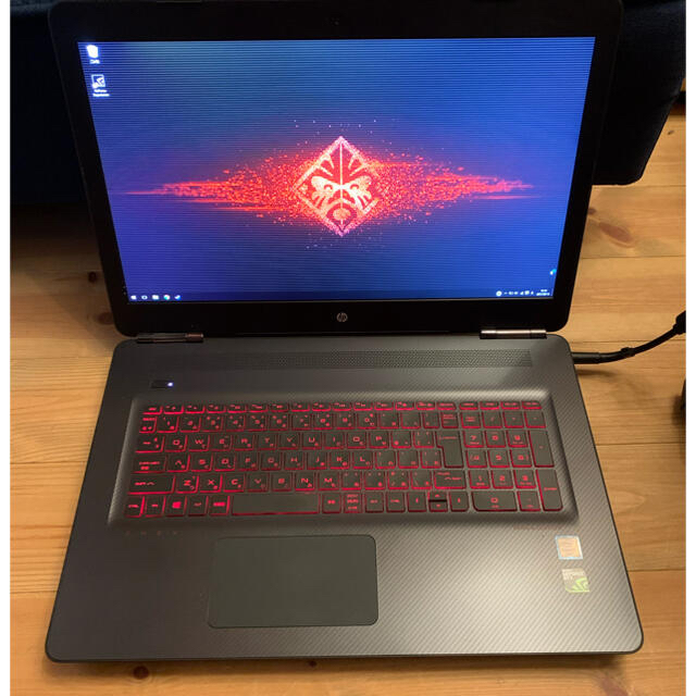 HP(ヒューレットパッカード)のhp omen 17-w105tx バッテリー要交換 スマホ/家電/カメラのPC/タブレット(ノートPC)の商品写真