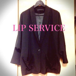 リップサービス(LIP SERVICE)の旧LIP/ドルマンジャケット(テーラードジャケット)