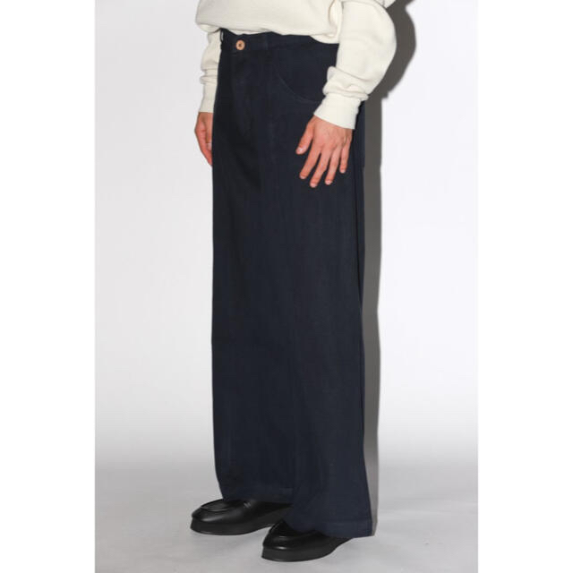 Badhiya / 70's PANTS - twill - chacoal